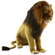 Мягкая игрушка HANSA-CREATION Лев сидящий, 100 см (6876)