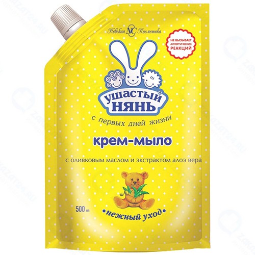 Детское жидкое мыло УШАСТЫЙ-НЯНЬ 500 мл (12537)