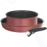 Набор посуды Tefal L6598772 Ingenio Chef Red, 3 предмета