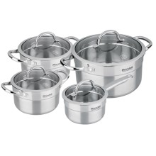 Набор посуды Rondell Creative, 1,5/2,2/3,1/5,4 л, 4 шт (RDS-389)