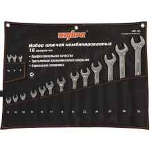 Набор гаечных ключей Ombra 8-32 мм, 16 предметов, в сумке (OMT16S) Набор гаечных ключей Ombra 8-32 мм, 16 предметов, в сумке (OMT16S)