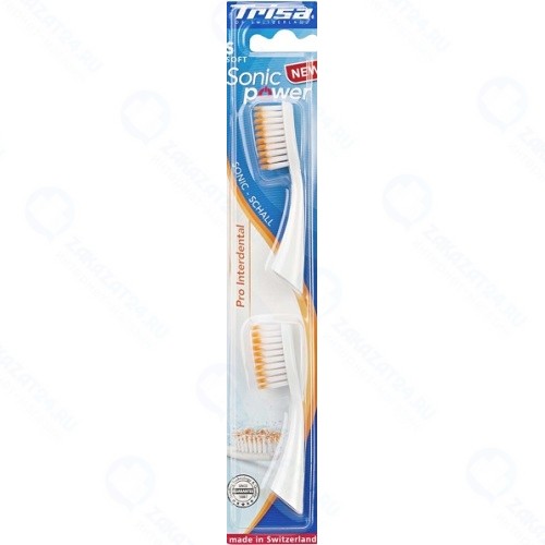 Насадка для зубной щетки TRISA Sonicpower White, 2 шт (661872-Wh)