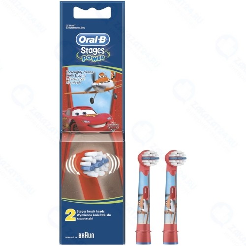 Насадка для зубной щетки Braun Oral-B Stages Power 2 шт, рисунок в ассортименте (EB10K)