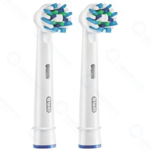 Насадка для зубной щетки Braun Oral-B EB50-2 Cross Action, 2 шт