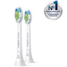 Насадка для зубной щетки Philips Sonicare HX6062/10 W2 Optimal White, для осветления зубной эмали, 2 шт