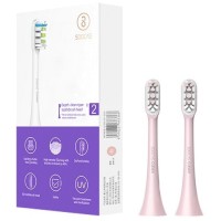 Насадка для зубной щетки Soocas X3 Pink, 2 шт