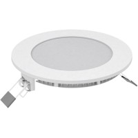 Светодиодный встраиваемый светильник Gauss ультратонкий круглый, IP20, 6W, 120mm, 6500K, 460lm (939111306)