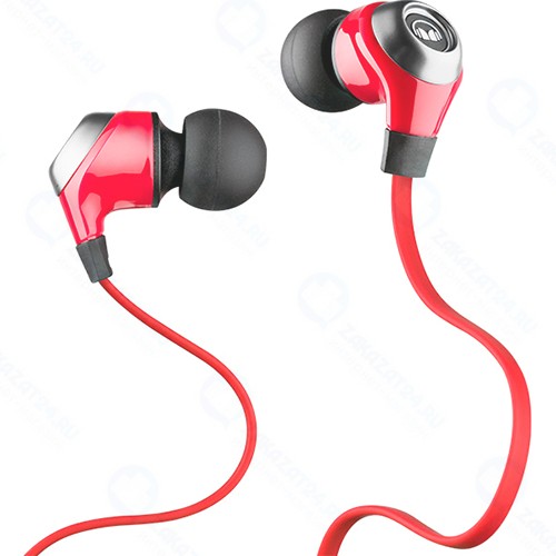 Наушники с микрофоном Monster N-Lite In-Ear Red (128588-00)