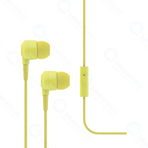 Наушники с микрофоном TTEC J10 Yellow (2KMM10SR)