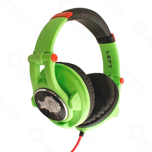 Наушники FISCHER-AUDIO Wicked Queen Green (34215)