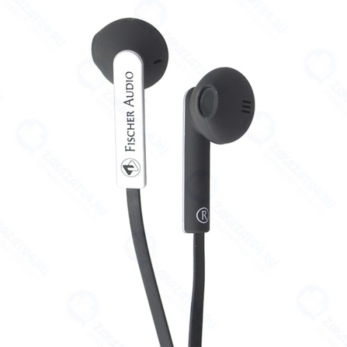 Наушники с микрофоном FISCHER-AUDIO FE-155 RC Black/Silver (51086)