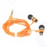 Наушники с микрофоном FISCHER-AUDIO Yuppie Orange/Black (52638)