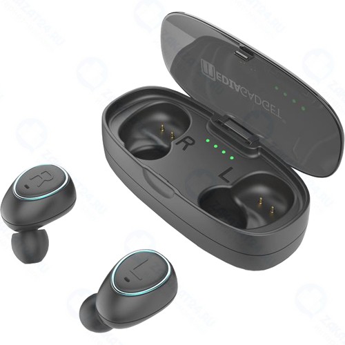 Наушники с микрофоном Smarterra Aero Twins AT400C Blue