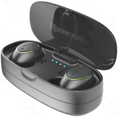 Наушники с микрофоном Smarterra Aero Twins AT400C Green