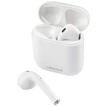 Беспроводные наушники с микрофоном Usams ND001 White (BHUND01) Беспроводные наушники с микрофоном Usams ND001 White (BHUND01)