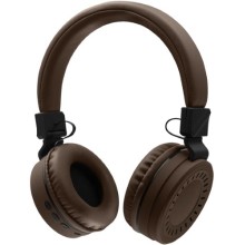Беспроводные наушники с микрофоном Rombica MySound BH-11 Brown (BT-H018) Беспроводные наушники с микрофоном Rombica MySound BH-11 Brown (BT-H018)