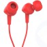 Наушники с микрофоном JBL C100SI Red