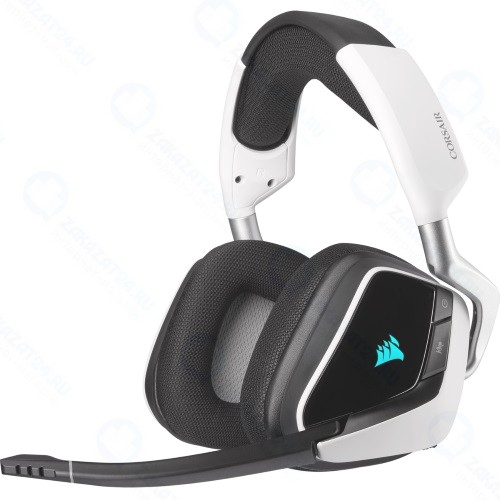 Игровые наушники Corsair RGB Void Elite Wireless White (CA-9011202-EU)