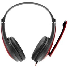 Компьютерная гарнитура Canyon HSC-1 Red (CNS-CHSC1BR)