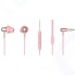 Беспроводные наушники с микрофоном 1MORE Stylish Dual Pink (E1024BT)
