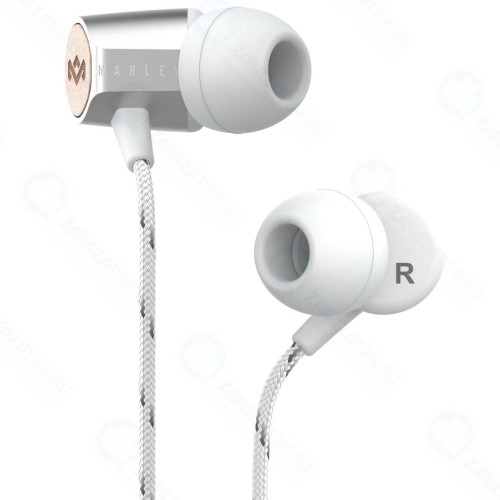 Наушники с микрофоном Marley Uplift 2.0 Silver (EM-JE091-SV)