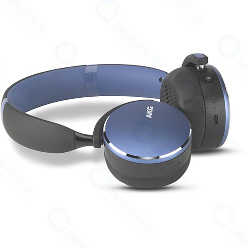 Беспроводные наушники с микрофоном AKG Y500 Blue (GP-Y500HAHHCAC)