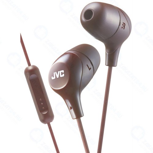 Наушники с микрофоном JVC HA-FX38M Brown (HA-FX38M-T-E)