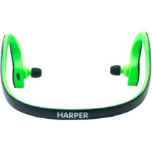 Беспроводные наушники с микрофоном Harper HB-300 Black/Green