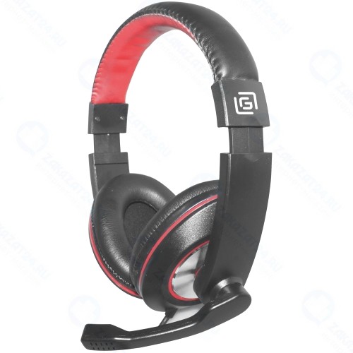 Игровые наушники ОКЛИК HS-L390G Black/Red