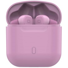 Беспроводные наушники с микрофоном HIPER Welle TWS Pink (HTW-KTX6)