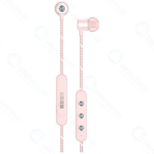 Беспроводные наушники с микрофоном InterStep SBH-370 Pink (IS-BT-SBH370DAZ-PINB201)