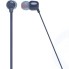 Беспроводные наушники с микрофоном JBL Tune 115BT Blue (JBLT115BTBLU)