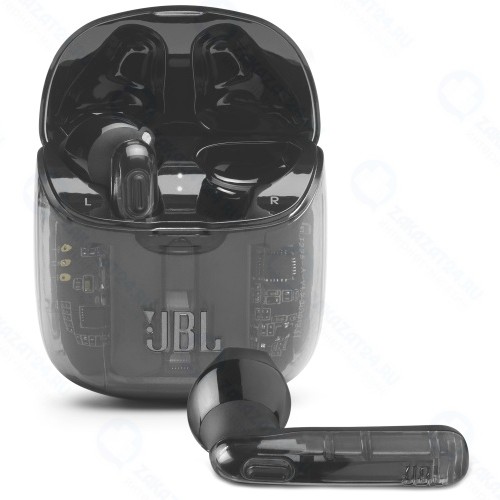 Беспроводные наушники с микрофоном JBL JBLT225TWSGHOSTBLK