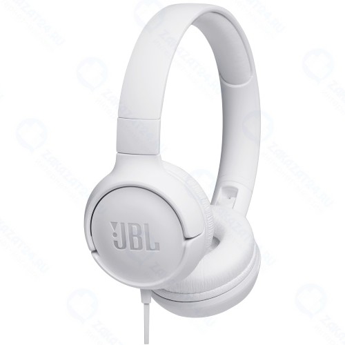 Наушники с микрофоном JBL Tune 500 White (JBLT500WHT)