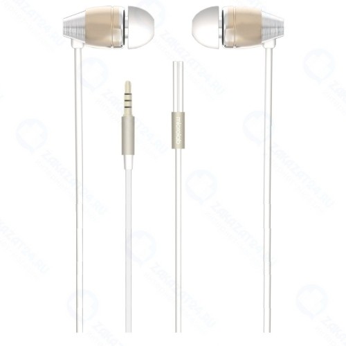 Наушники с микрофоном Microlab K765P Champagne/Silver