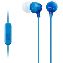 Наушники с микрофоном Sony MDR-EX14AP Blue