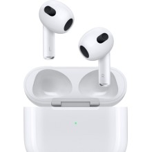 Беспроводные наушники с микрофоном Apple AirPods 3-го поколения (MME73RU/A) Беспроводные наушники с микрофоном Apple AirPods 3-го поколения (MME73RU/A)