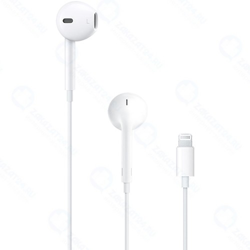 Наушники с микрофоном Apple EarPods with Lightning Connector (MMTN2ZM/A)