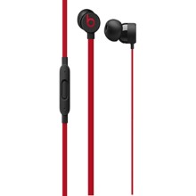 Наушники с микрофоном Beats urBeats3 Plug Decade Black/Red (MRTU2ZE/A)