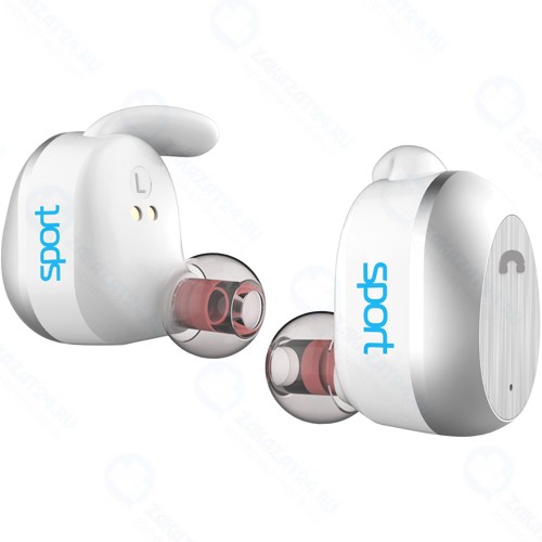 Беспроводные наушники с микрофоном Elari NanoPods Sport White (NPS-2S)