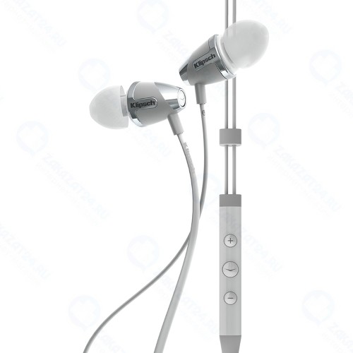 Наушники с микрофоном InterStep для iOS устройств, Klipsch image S4i II White (OR-HF-KLS4IWT00-000B201)