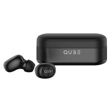 Беспроводные наушники с микрофоном QUB QTWS6BLK True Wireless