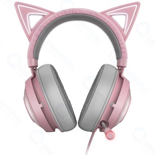 Игровые наушники Razer Kraken Kitty Edition Quartz (RZ04-02980200-R3M1)