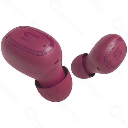 Беспроводные наушники с микрофоном SOUL S-Gear True Wireless Red