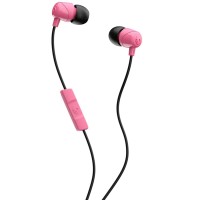 Наушники с микрофоном Skullcandy Jib W/Mic 1, черные/розовые (S2DUYK-630)