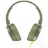 Наушники с микрофоном Skullcandy Riff, желтые/оливковые (S5PXY-M687)