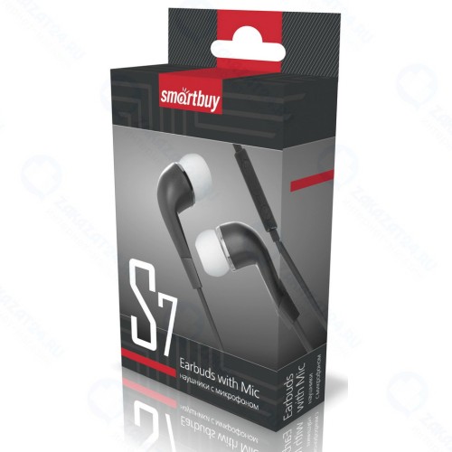 Наушники с микрофоном Smartbuy S7 Black (SBH-0110)