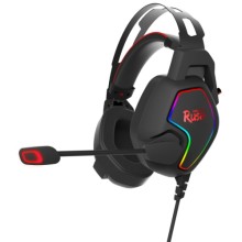 Игровые наушники Smartbuy Rush Ambition RGB Black/Red (SBHG-6000)