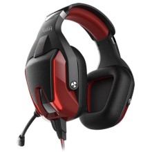 Игровые наушники Smartbuy Rush Battle Station Black/Red (SBHG-9400)