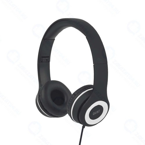 Наушники с микрофоном QUB STN-031 Black